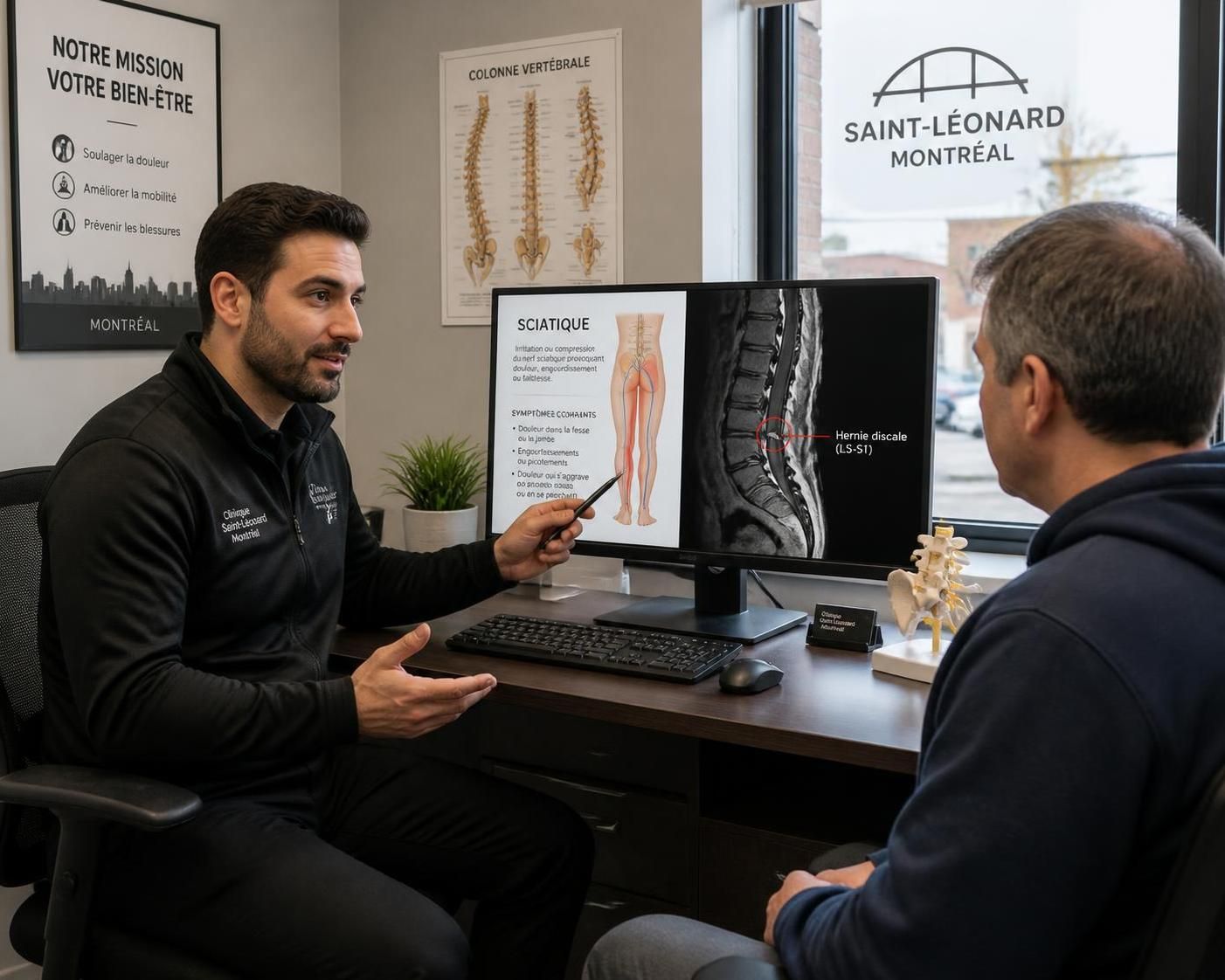 découvrez comment diagnostiquer la sciatique aiguë et chronique à saint-léonard, avec des conseils pour identifier les symptômes et choisir le traitement adapté.