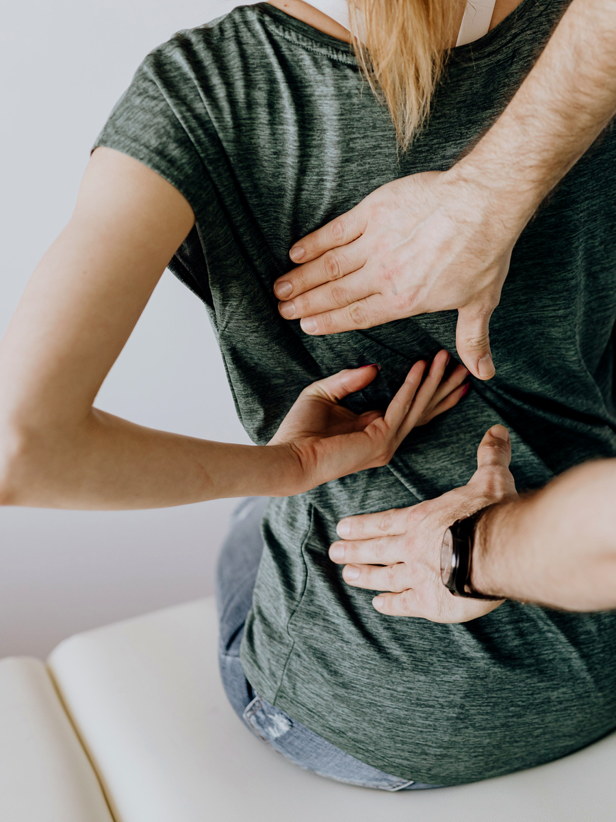 Examen fonctionnel et neurologique lié à dégénérescence discale 