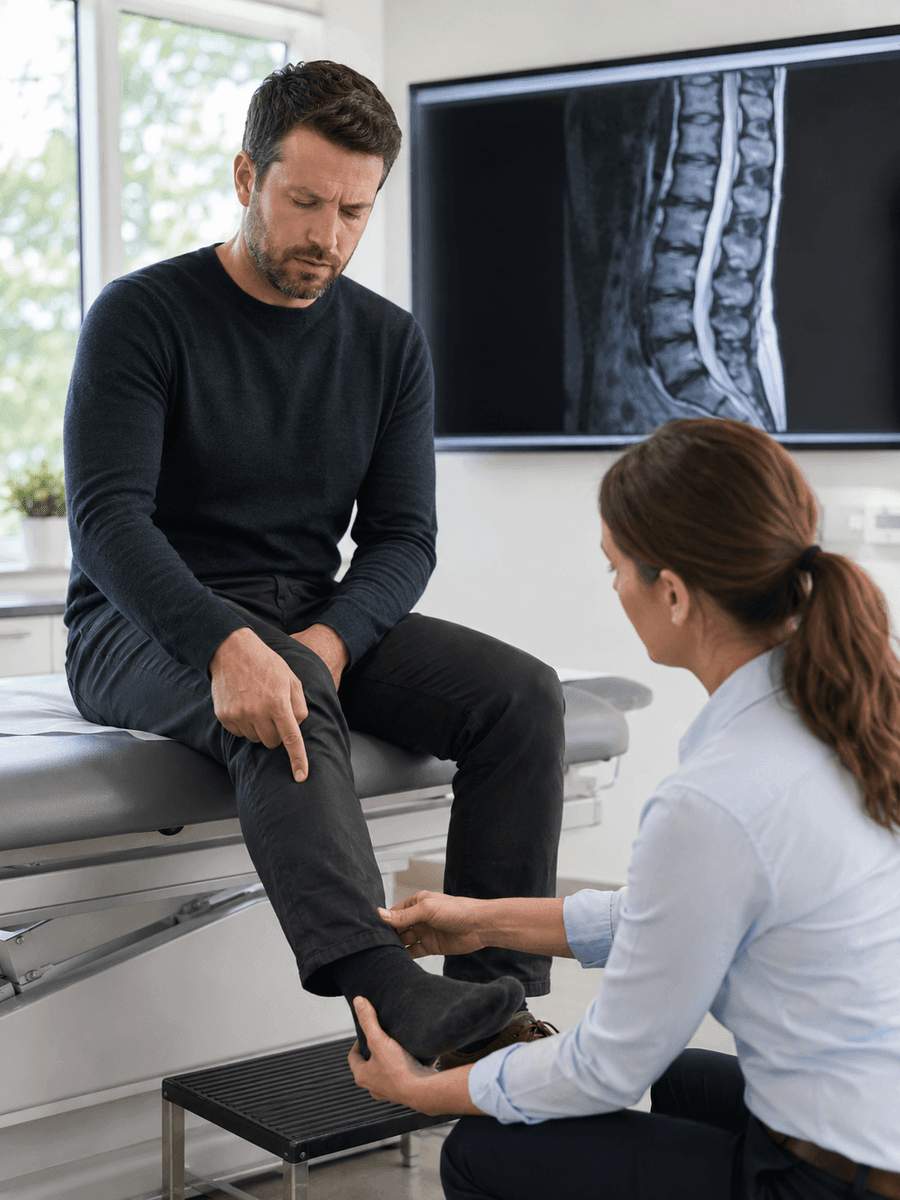 Sciatica with numbness or weakness in Terrebonne: what to monitor