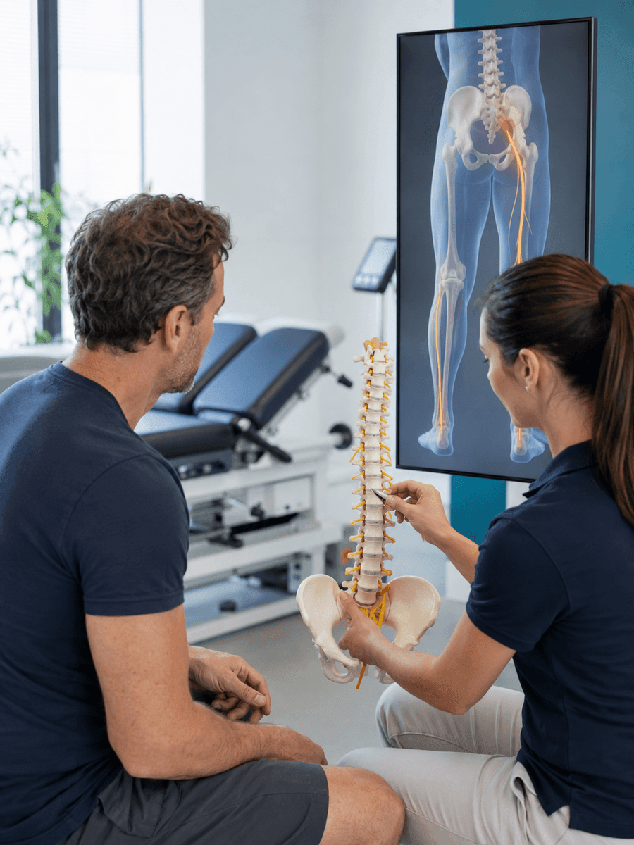 L4-L5 or L5-S1 sciatica in Terrebonne: patterns, weakness and treatment