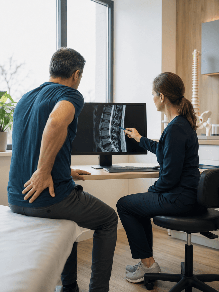 Sciatica at night in Terrebonne: sleep positions and warning signs
