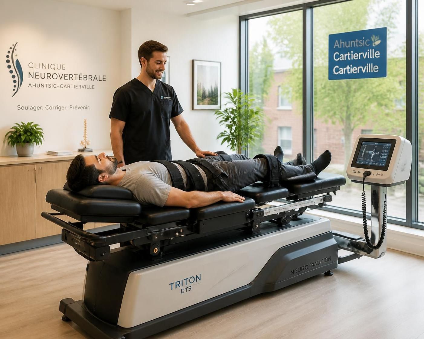 découvrez la décompression neurovertébrale spécialement adaptée aux habitants d’ahuntsic-cartierville pour soulager douleurs et améliorer votre bien-être.