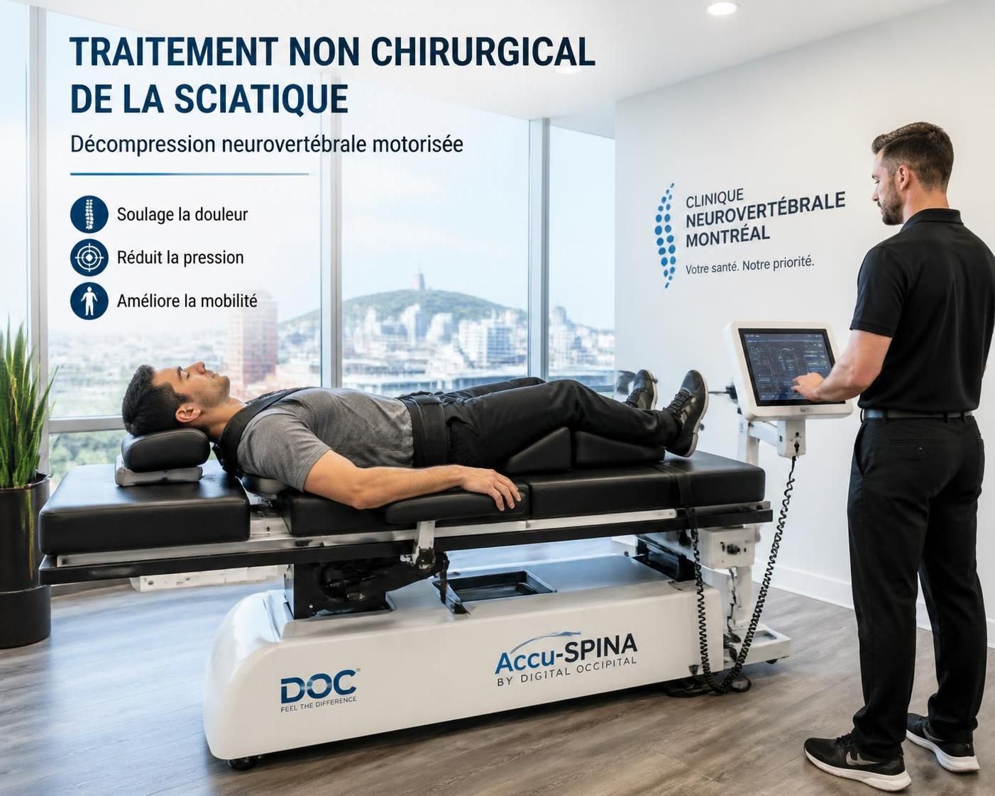 découvrez quand envisager la décompression neurovertébrale à anjou pour soulager une sciatique et retrouver une meilleure qualité de vie grâce à ce traitement spécialisé.