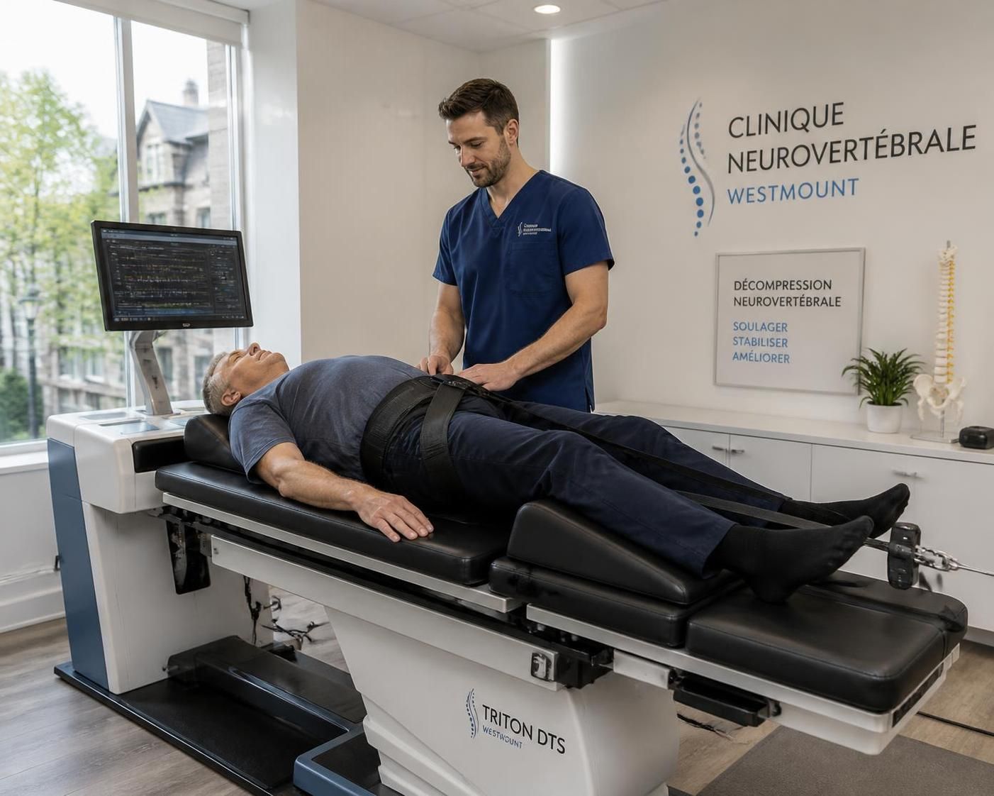 découvrez comment la décompression neurovertébrale peut soulager la sciatique, avec un aperçu dédié aux résidents de westmount.