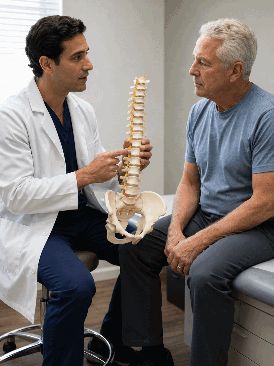 Chronic cervicalgia: causes and course