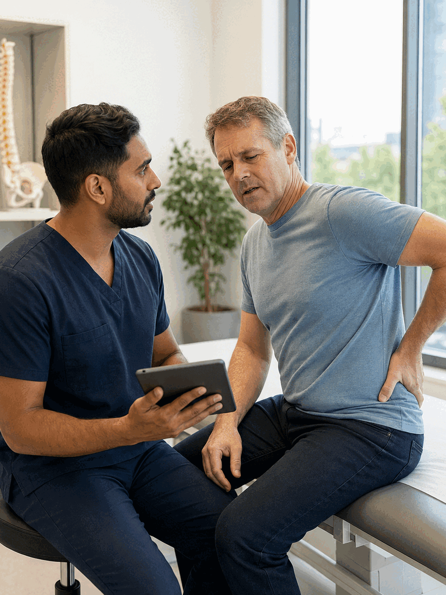 Effets secondaires et douleur après une séance de décompression
