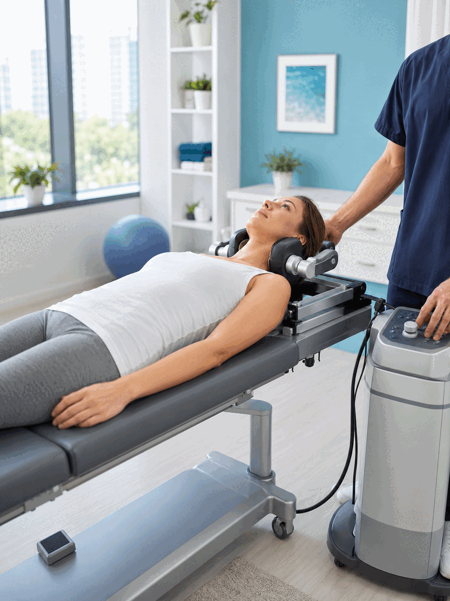 Décompression neurovertébrale et pincement discal à Montréal
