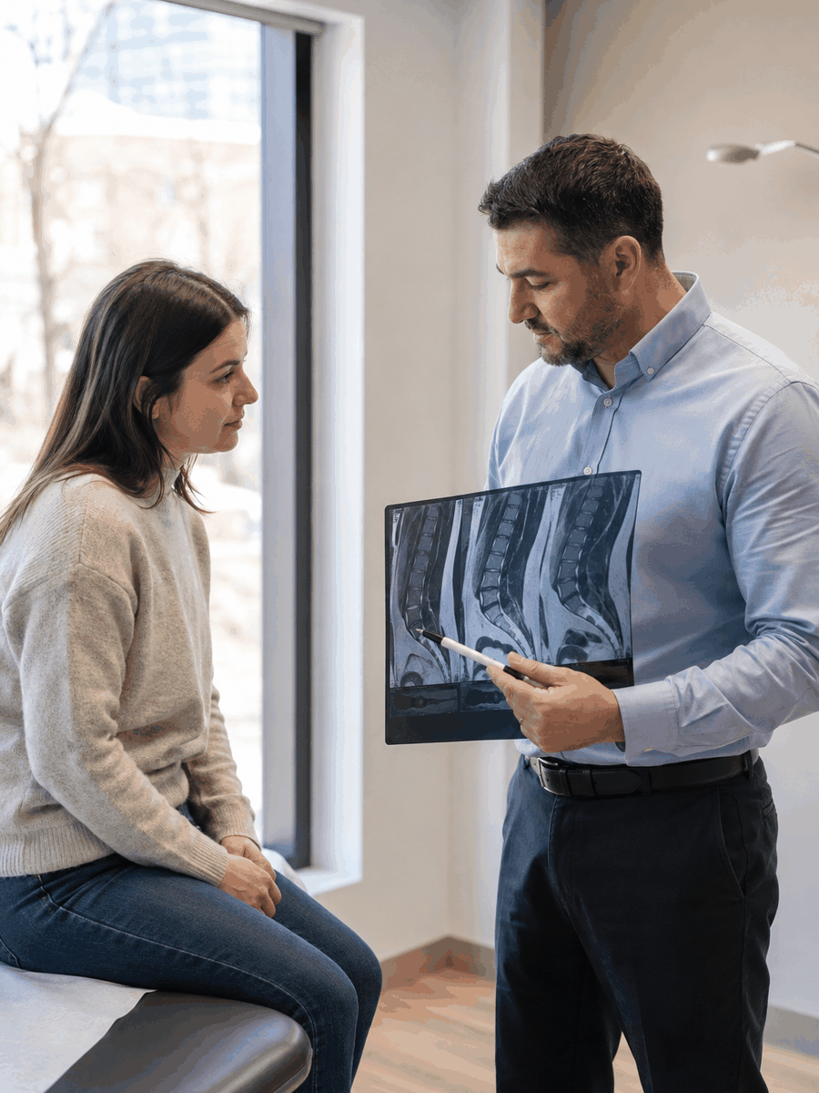 Décompression neurovertébrale et protrusion discale à Terrebonne