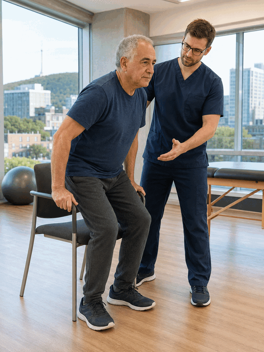 Décompression neurovertébrale et sténose spinale à Montréal