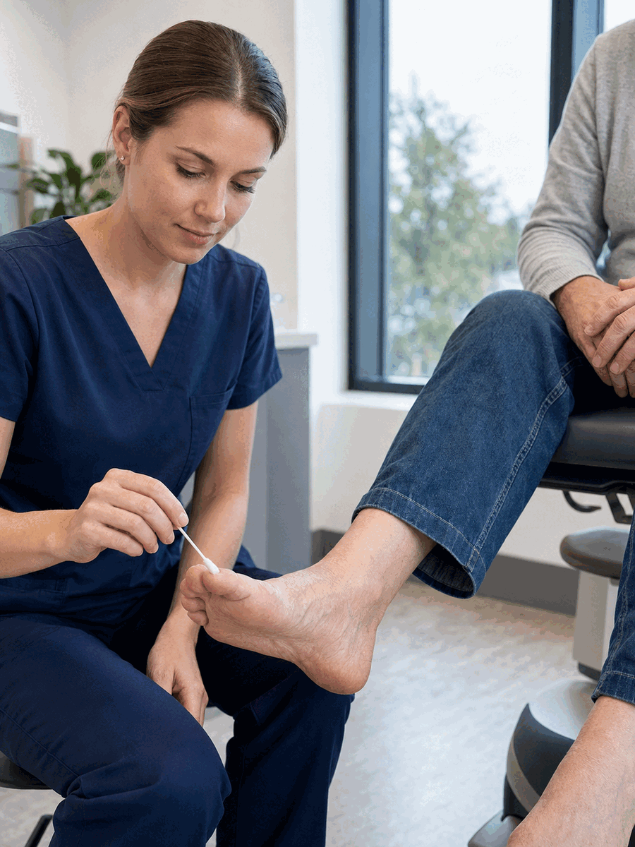 Leg, foot or toe numbness