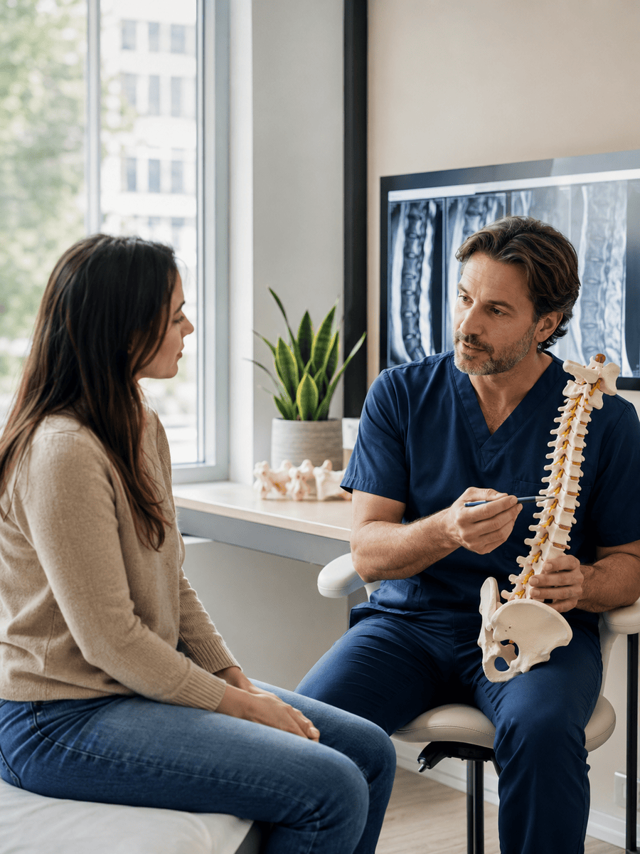 Herniated disc assessment in Montreal: examination and imaging