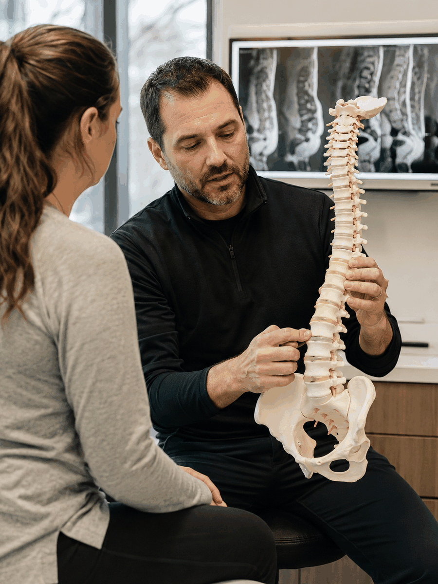 Herniated disc assessment in Terrebonne: examination and imaging
