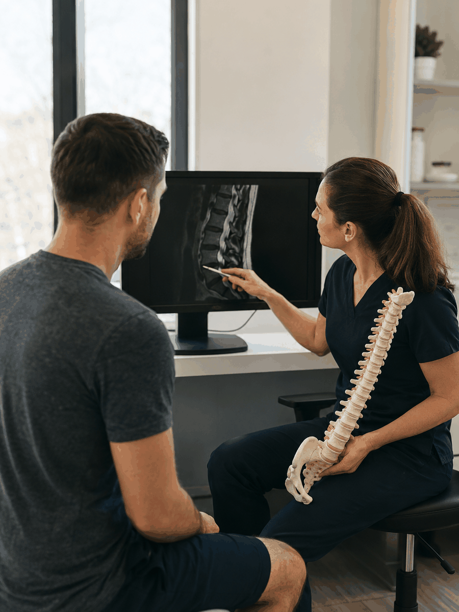 Herniated disc assessment in Terrebonne: examination and imaging