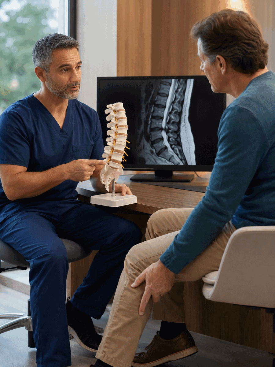 Exercise and return to activity with a disc protrusion in Montreal