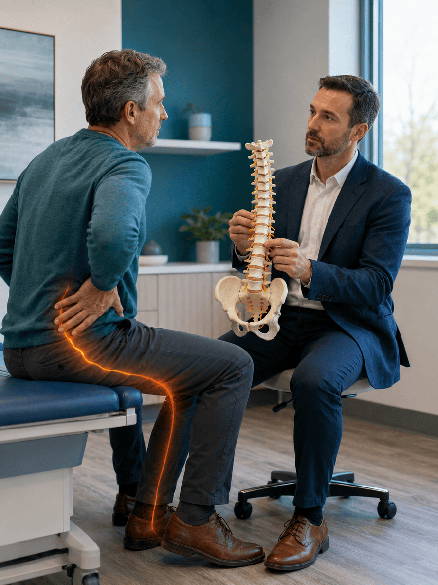 Cervical disc herniation in Montreal: arm pain and treatment