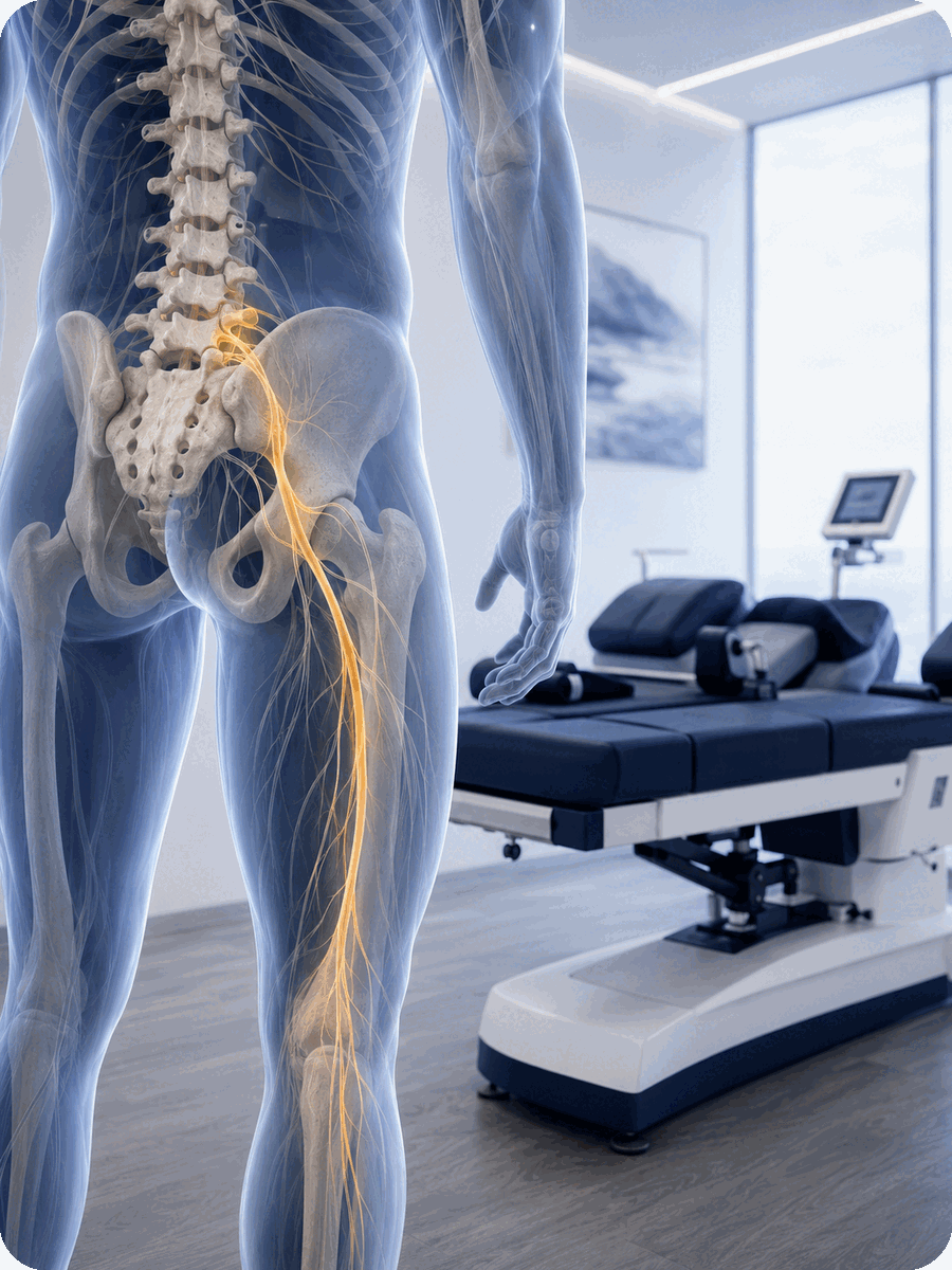 Cervical disc protrusion in Montreal: arm symptoms and treatment