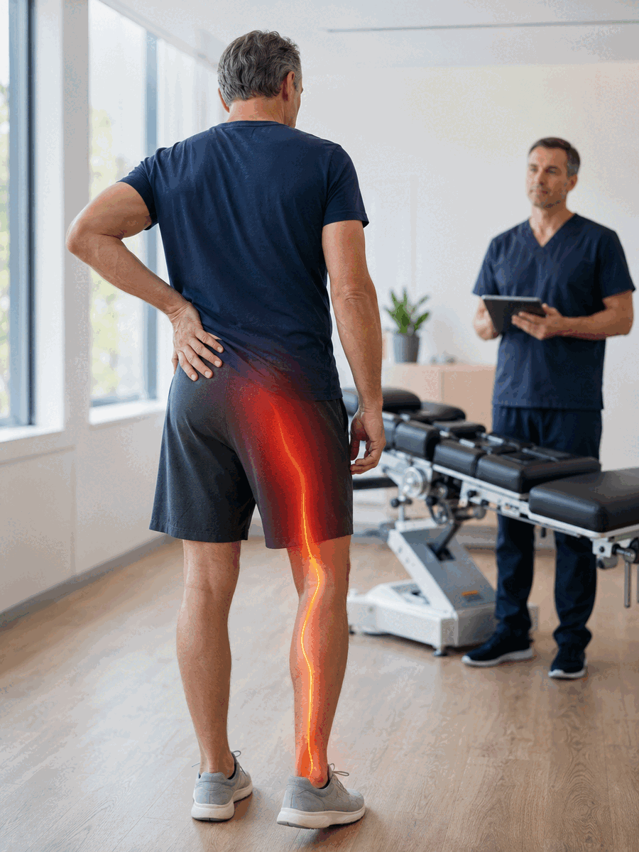 Lumbar disc protrusion in Montreal: symptoms and treatment