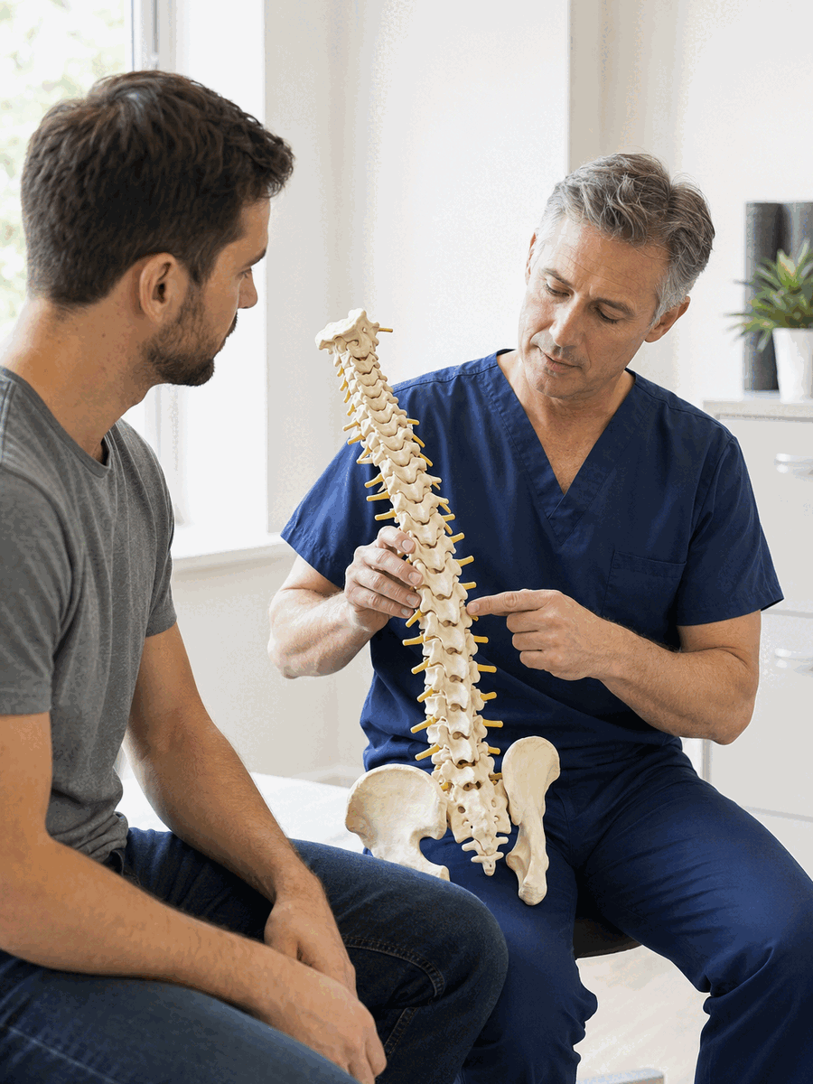 Sténose foraminale cervicale et mal de cou