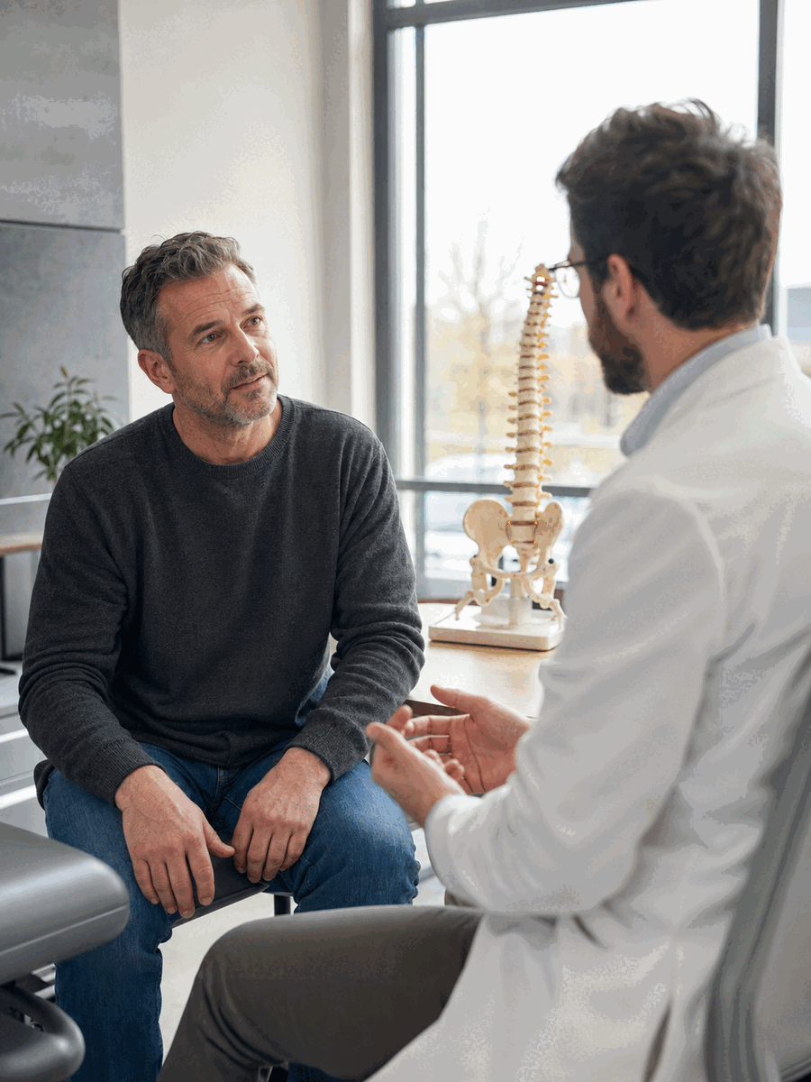 Weakness and reflexes in cervical radiculopathy