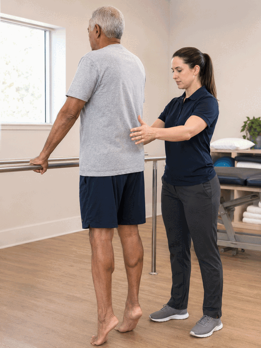 Neck pain with arm or finger numbness