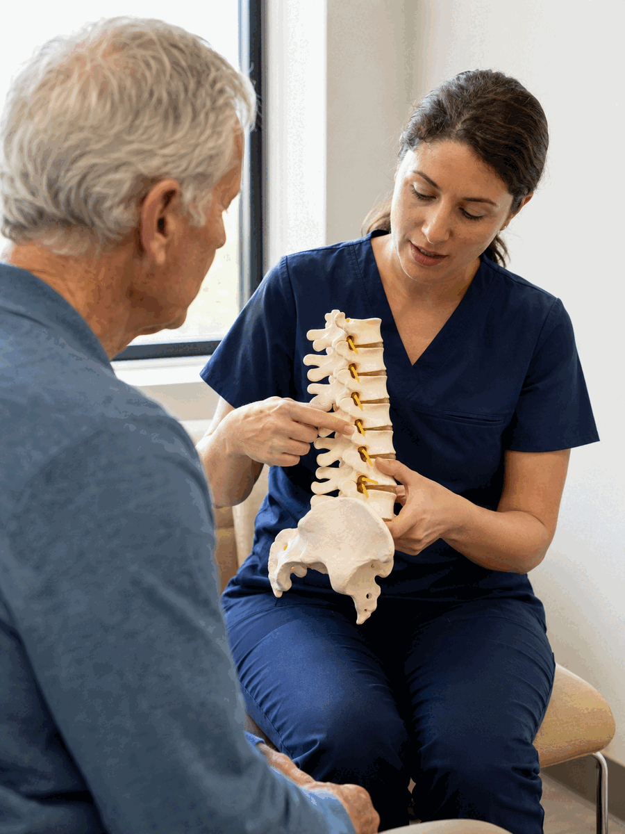 Décompression neurovertébrale et mal de dos chronique