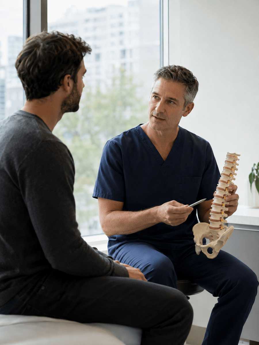 Herniated disc treatment in Montreal: assessment and options