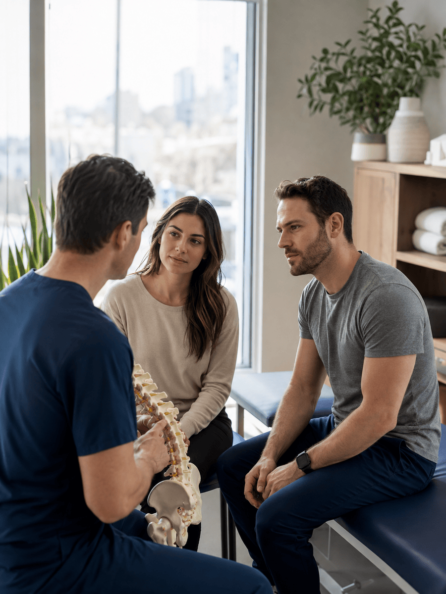 Traitement d’une hernie discale sans chirurgie à Montréal