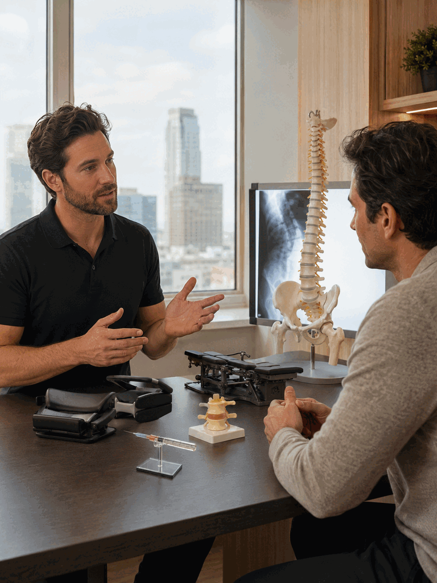 Disc protrusion treatment in Montreal: assessment and options