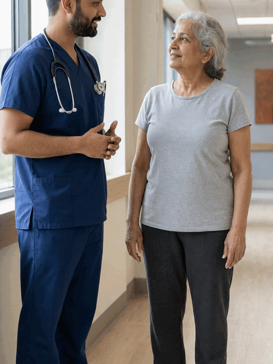 Sciatica with foot numbness