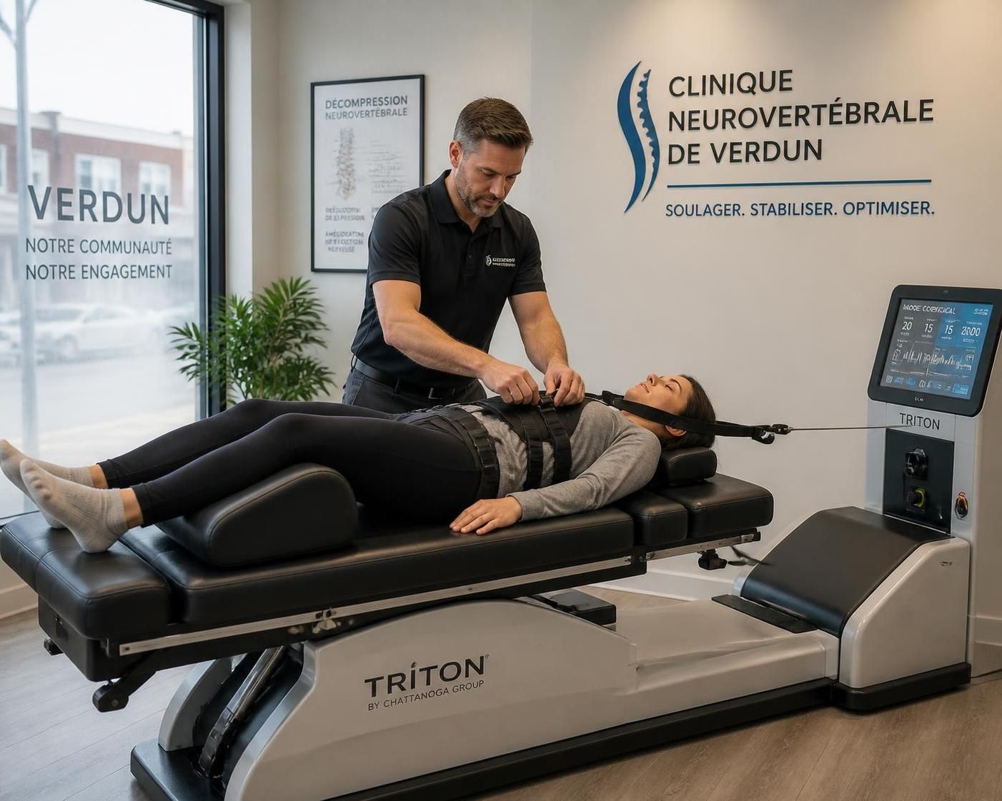 découvrez comment se déroule une séance de décompression neurovertébrale à verdun, ses bienfaits pour soulager les douleurs vertébrales et améliorer votre bien-être.